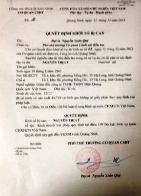 Khởi tố bà chủ sản xuất lậu 4 vạn "quả bom" gas tại Quảng Ninh - 5 Quy