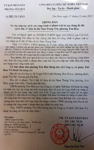 Chủ đầu tư hô biến đất vàng thành sân bóng, nhà hàng.