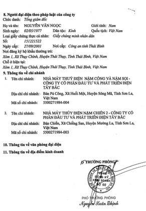 Công ty điện Tây Bắc bị tố "bỏ rơi" công ty "con" hòng trốn nợ thuế - 6 Ông Đào Xuân Dương - Giám đốc Công ty TNHH MTV Tây Bắc gửi đơn kêu cứu tới báo điện tử