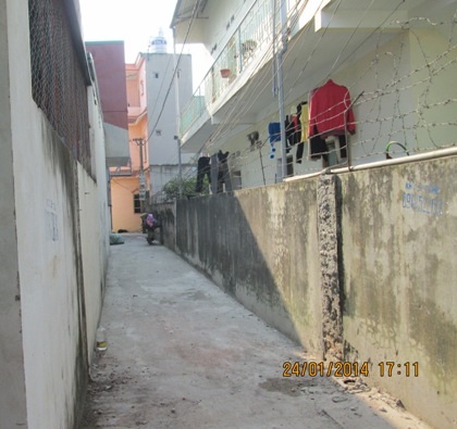 Công trình sai phạm đã bị cưỡng chế.