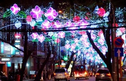 Những người âm thầm làm đẹp thành phố mang tên Bác - 4 Thành phố mang tên Bác lung linh sắc màu.