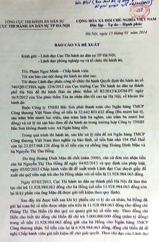 Bài 48: Thủ quỹ Cục thi hành án tự ý lấy 5 tỷ của gia đình 194 phố Huế trả ngân hàng