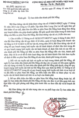 Bộ GTVT ra phương án "giải cứu" nhà đầu tư "ngã ngựa" tại TP Đà Nẵng - 4 Bộ GTVT ra phương án giải cứu nhà đầu tư ngã ngựa tại TP Đà Nẵng.