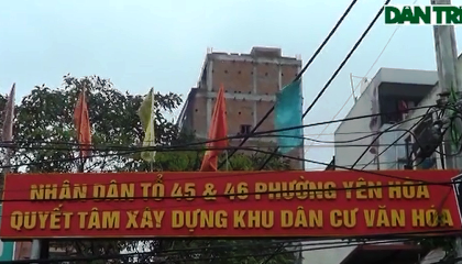 "Sờ gáy" tòa nhà khủng "qua mặt" chính quyền phá vỡ quy hoạch thủ đô - 1 Cận cảnh công trình xây dựng khủng vi phạm tại phường Yên Hòa không hề bị chính quyền