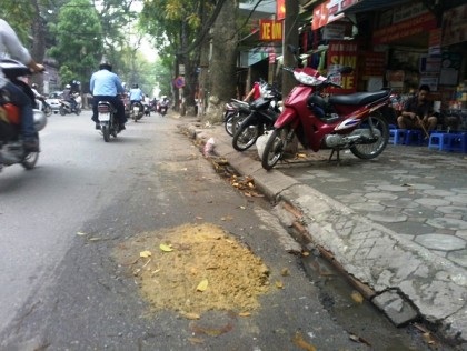Bài 2: Khắc phục đoạn đường "vá víu", kiểm điểm trách nhiệm nhà thầu dự án thoát nước - 3 Nh