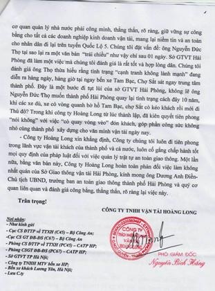 Doanh nghiệp vận tải phản ứng cách xử lý sai phạm kiểu vừa đấm vừa xoa của Sở GTVT TP Hải Phòng.
