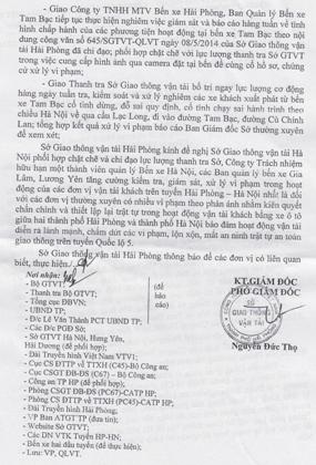 Bài 6: Phó giám đốc Sở Giao thông "trần tình" vụ xử lý sai phạm kiểu "vừa đấm vừa xoa" - 4 Quyết định xử lý chưa ráo mực đã được Sở GTVT rút lại bất thường.