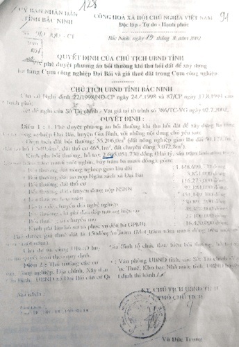 Cấp xã "vượt mặt" tỉnh chốt giá đền bù "hô biến" hơn 1 tỷ đồng? - 1 Cấp xã vượt mặt tỉnh chốt giá đền bù hô biến hơn 1 tỷ đồng?