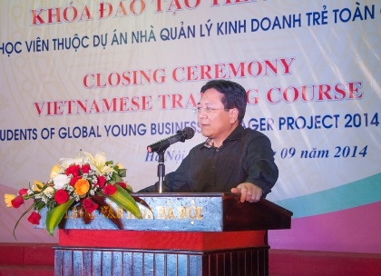 Kết thúc khóa đào tạo ngôn ngữ, văn hóa Việt đầu tiên cho sinh viên Hàn Quốc - 1 Kết thúc khóaȠđào tạo ngôn ngữ, văn hóa Việt đầu tiên cho sinh viên Hàn Quốc
