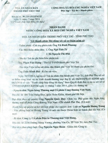Bài 25: “TAND TP Việt Trì tiếp tục vi phạm thủ tục tố tụng” - 7 Bài 24: “TAND TP Việt Trì tiếp tục vi phạm thủ tục tố tụng”