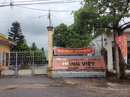 Công ty Hồng Việt của gia đình Ông Trần Thế Việt và bà Trần Thị Hồng.