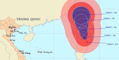 Bão Nanmadol vào biển Đông, diễn biến phức tạp - 1