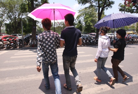 Hà Nội tiếp tục tăng nhiệt đến cuối tuần