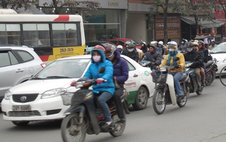 Hà Nội giảm nhiệt, vùng núi rét đậm - 1 Hà Nội giảm nhiệt, vùng núi rét đậm - 1