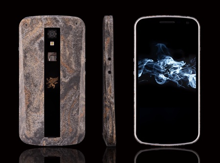 Mobiado sẽ ra mắt điện thoại có chìa khóa, thân vỏ bằng đá - 4 Với chất liệu đá trên mẫu Grand Touch Executive, Mobiado sẽ lại trở thành hãng điện thoại