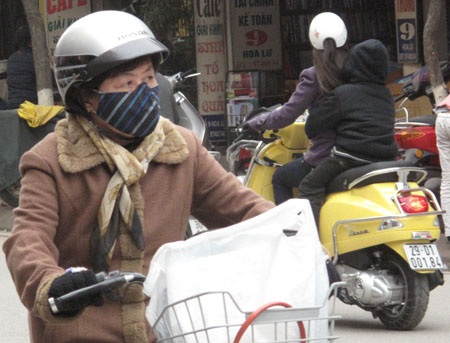 Thêm không khí lạnh tràn về, miền Bắc rét hại dài ngày - 1 Đang diễn ra đợt rét đậm, rét hại kéo dài nhất từ đầu đông tại miền Bắc. (Ảnh: TT)