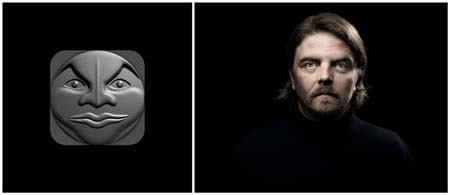 Tản mạn chuyện đàn ông, mô-tô và đồng hồ - 6 Chân dung tự họa của Stepan vào
hình ảnh mặt trăng