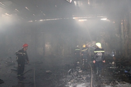 Hiện trường vụ cháy