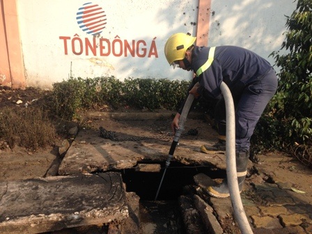Hố ga trong Khu công nghiệp phát hỏa dữ dội - 2 Hố ga trong Khu công nghiệp phát hỏa dữ dội