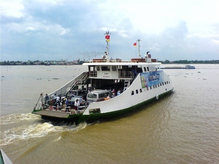 Bến phà Cát Lái đã hoạt động đưa rước khách trở lại bình thường.