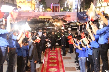 Tổng thống Ấn Độ chính thức bắt đầu chuyến thăm và làm việc tại TPHCM