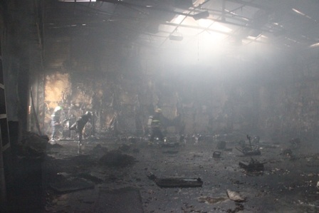 Hiện trường vụ cháy