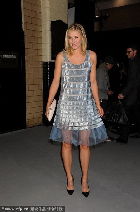 Sharapova đẹp rạng ngời trong buổi trình diễn thời trang ở New York - 6