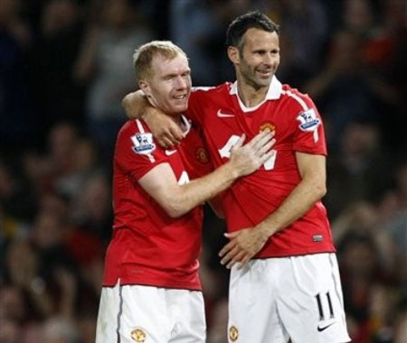 Giggs: “Không ai có thể thay thế Scholes” - 1 Giggs: “Không ai có thể thay thế Scholes” - 1