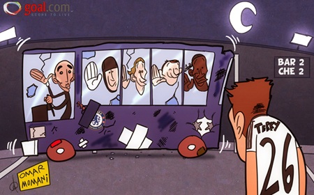 Biếm họa: Không thủ quân, “xe bus” Chelsea vẫn đứng vững - 1 Biếm họa: Không thủ quân, “xe bus” Chelsea vẫn đứng vững