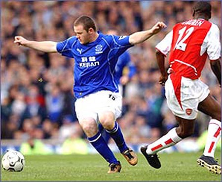 10 năm Rooney thi đấu ở Premier League: Goodison Park, anh đã trở về - 1 Rooney bộc lộ tài năng từ khá sớm