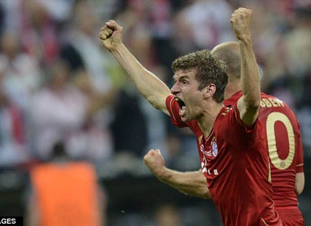 Những vắng mặt đáng tiếc trong danh sách đề cử QBV 2012 - 4 Đáng ra Thomas Muller đã được vinh danh nếu như đội bóng của anh không quá thiếu may mắn