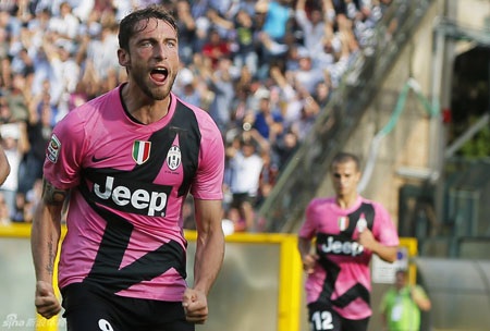 Chỉ có sự xuất sắc của Marchisio mới có thể mang về chiến thắng quý giá cho Lão bà