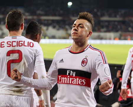 Nhưng sự xuất sắc của El Shaarawy đã giúp AC Milan lội ngược dòng thành công