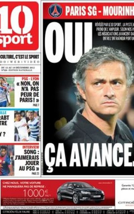 Mourinho đã bí mật gặp gỡ ông chủ PSG