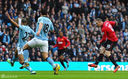 Những điểm nhấn sau trận đại chiến Man City-Man Utd - 2 Rooney tiếp tục trở thành “người hùng” của trong những trận derby Manchester