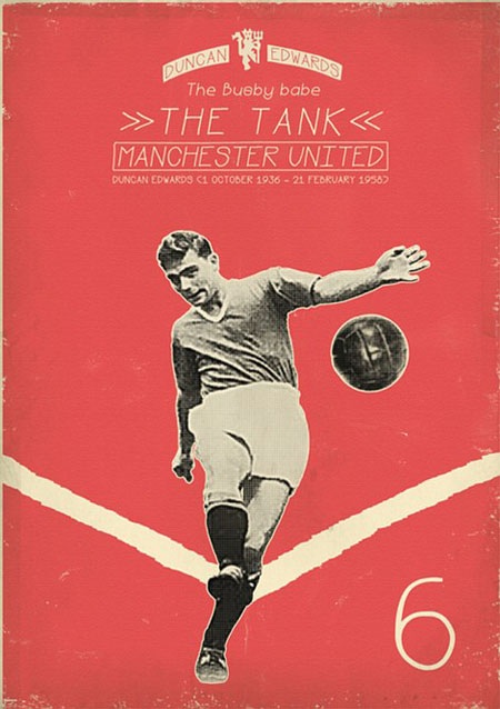 Huyền thoại Duncan Edward, huyền thoại của MU, người đã tử nạn trong thảm họa Munich