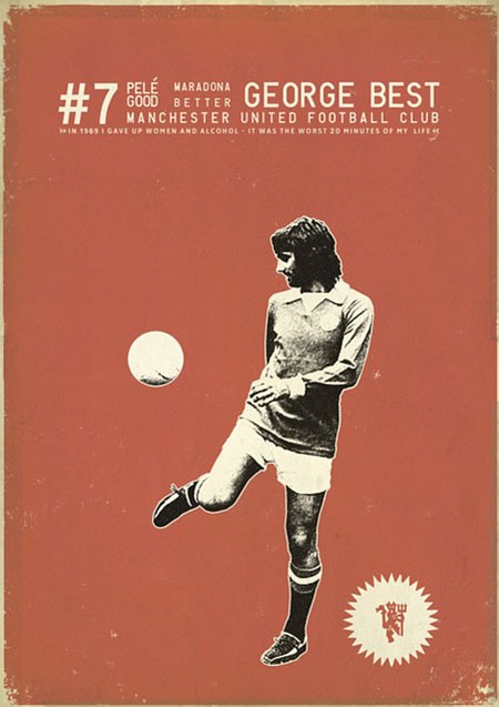 Số 7 huyền thoại của MU, George Best