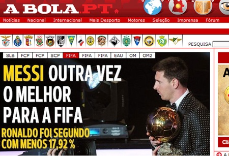 Báo chí thế giới đồng loạt tung hô Messi - 4 Sky Sport (Anh) với tiêu đề ngắn gọn nhưng đầy ý nghĩa: “Messi đã làm nên lịch sử”