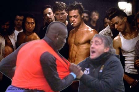 Vụ xô xát của Mancini và Balotelli qua lăng kính biếm họa - 5 Nếu bán vé hẳn cuộc “đọ sức” giữa Mancini và Balotelli sẽ đắt như tôm tươi