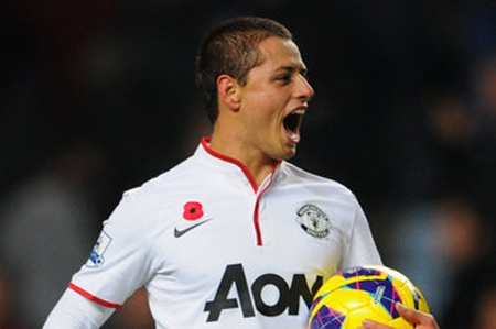 Chicharito đạt hiệu suất ghi bàn tốt nhất Premier League - 1 Chicharito đang là tiền đạo có hiệu suất ghi bàn cao nhất Premier League