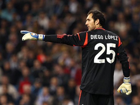 Diego Lopez tỏa sáng rực rỡ trong thời gian qua