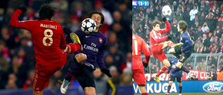 Cầu thủ Bayern không bị đuổi dù vào bóng nguy hiểm hơn Nani - 1 H.Long