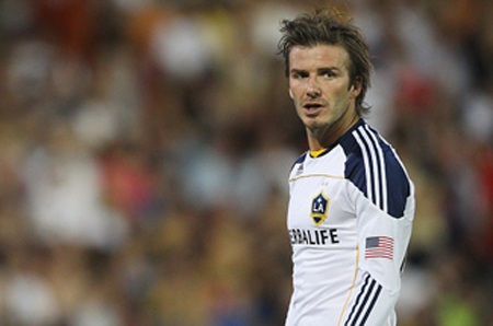Những thay đổi kiểu tóc của David Beckham qua năm tháng - 23 Beckham đã trở về với tóc dài lãng tử khi trở lại LA Galaxy