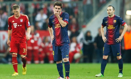 Nhìn lại Champions League 2012/13 qua con số - 4 Barcelona vẫn chuyền rất nhiều nhưng không có hiệu quả như trước