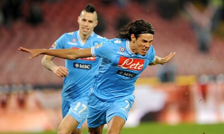 11 cầu thủ xuất sắc nhất Serie A mùa giải 2012/13 - 3 Cavani tiếp tục thể hiện tài săn bàn thượng thặng