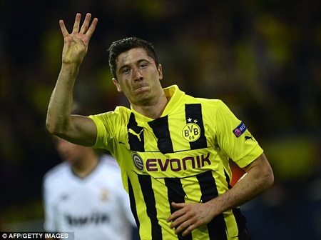 Đội hình kết hợp trong mơ giữa Bayern Munich và Dortmund - 3 Lewandowski, đơn giản là không thể ngăn chặn