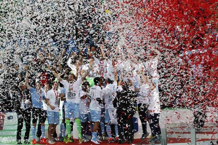 Đánh bại Roma, Lazio đoạt chức vô địch Coppa Italia - 3 Lazio đã đăng quang Coppa Italia đầy xứng đáng