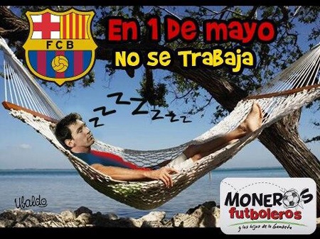 Thất bại tủi hổ của Barcelona và Real Madrid qua lăng kính hài hước - 4 Messi đã có thể “ăn no, ngủ kĩ”