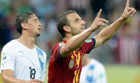 Soldado: Lời giải cho bài toán “số 9” của Tây Ban Nha - 1 Soldado tỏa sáng giúp Tây Ban Nha vượt qua Uruguay