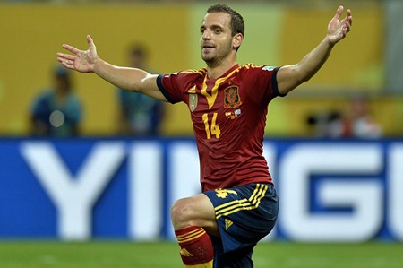 Soldado: Lời giải cho bài toán “số 9” của Tây Ban Nha - 2 Nhiều khả năng, Soldado sẽ được lựa chọn trong vai trò “số 9” của đội tuyển